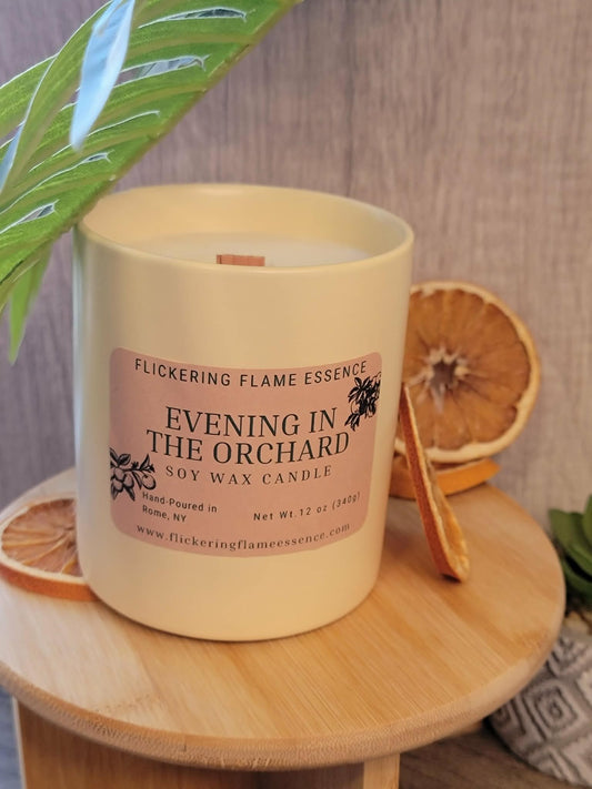 Evening in the Orchard | 12 oz Soy Wax Candle