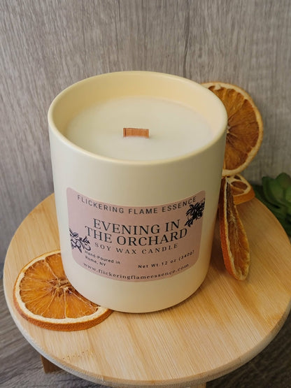 Evening in the Orchard | 12 oz Soy Wax Candle