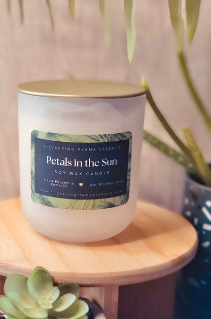 Petals in the Sun | 10 oz Soy Wax Candle
