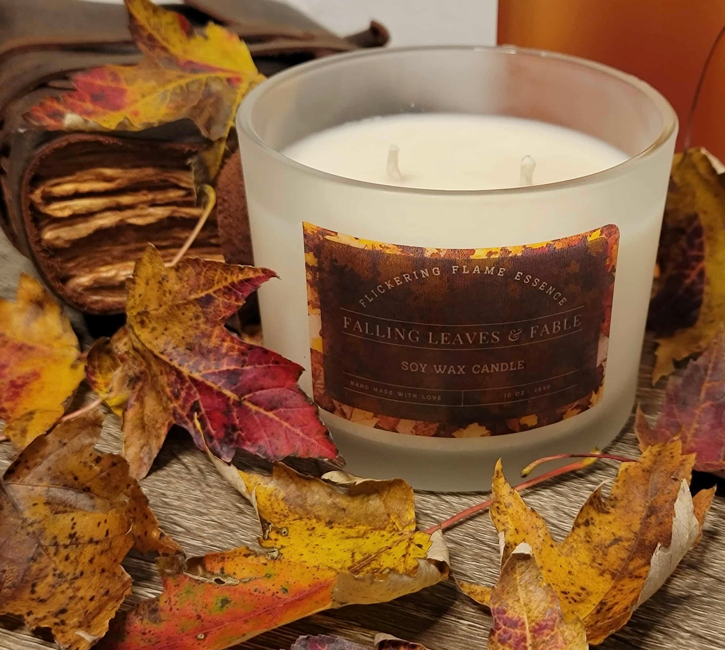 Falling Leaves & Fable - Soy Wax Candle | 10 oz