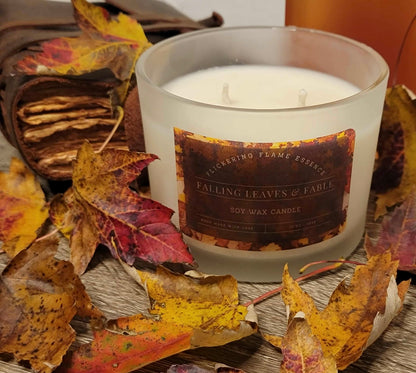 Falling Leaves & Fable - Soy Wax Candle | 10 oz