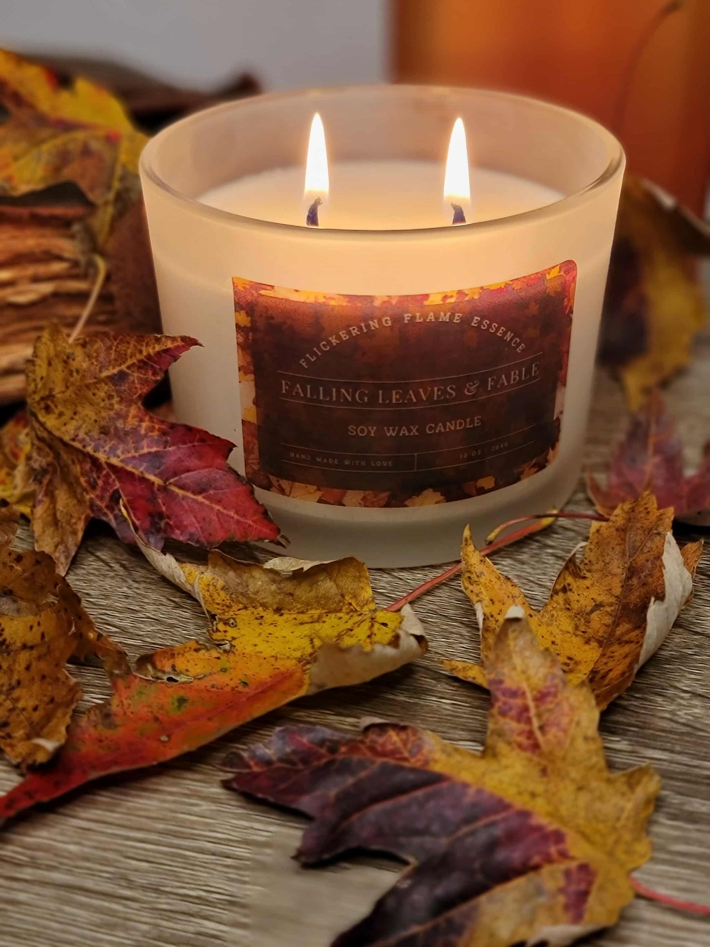 Falling Leaves & Fable - Soy Wax Candle | 10 oz